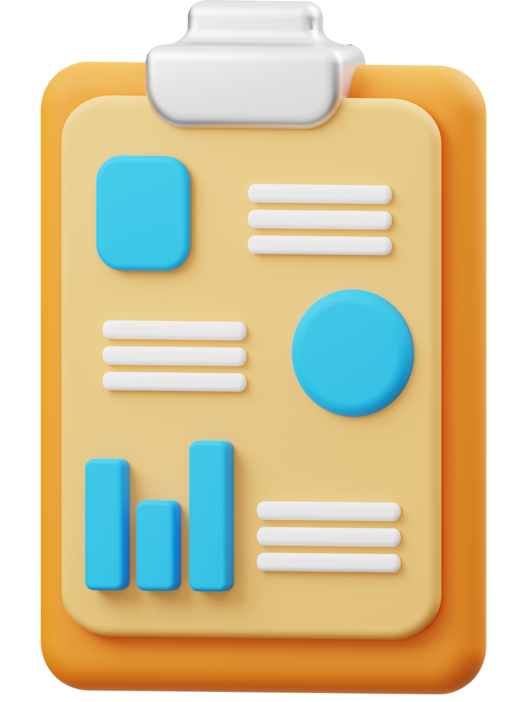 Digital vCard Illustration